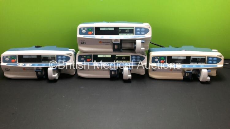 4 x Carefusion Alaris GH Syringe Pumps (All Power Up)