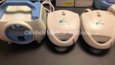 Job Lot Including 2 x Fisher & Paykel MR850AEK Respiratory Humidifiers (1 x No Power, 1 x Error 20) and 10 x Nebulisers Including 3 x Medix Actineb and 3 x AirMed 1000 *GL* - 5