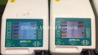 2 x B & D Electromedical Nippy 3+ and 2 x Nippy ST+ Ventilators (All Power Up) *GL* - 2