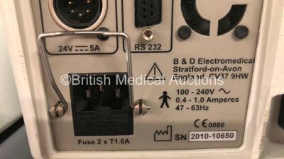 2 x B & D Electromedical Nippy 3+ and 2 x Nippy ST+ Ventilators (All Power Up) *GL* - 4