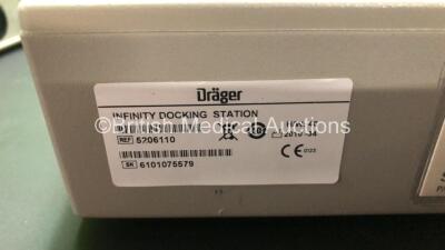 Job Lot Including 10 x Siemens tpO2-tpCO2 Modules with 4 x Drager Infinity Docking Stations - 4