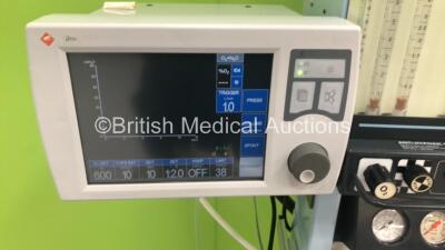 InterMed Penlon Prima 102 Anaesthesia Machine with InterMed Penlon AVS Anaesthesia Ventilator Software Version v.189.01 Build 1 with Bellows, Absorber and Hoses (Powers Up) - 3