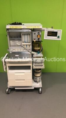 Datex-Ohmeda Aestiva/5 Anaesthesia Machine with Datex-Ohmeda Aestiva 7900 SmartVent Software Version 4.8 PSVPro, Bellows, Absorber and Hoses (Powers Up - Missing Top Front Trim - See Pictures) *W*