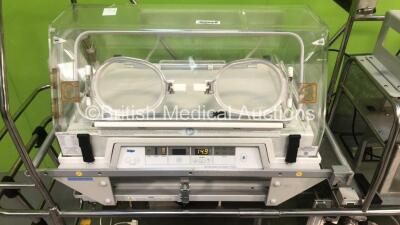 Drager Air-Shields Isolette TI500 Transport Incubator with Mattress (Powers Up) *C* - 2