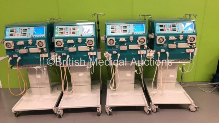 4 x Gambro AK 200 Ultra S Dialysis Machines with Hoses (All Power Up) * SN 25576 / 20891 / 109788 / 25573*