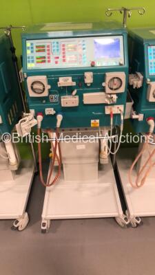 4 x Gambro AK 200 Ultra S Dialysis Machines with Hoses (All Power Up) * SN 19138 / 18084 / 25660 / 25550* - 4