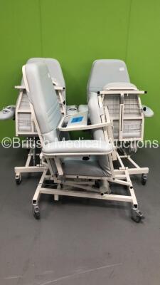 3 x Digiterm Ltd Comfort-4 Dialysis Chairs with Controllers