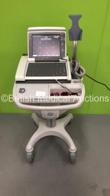 GE MAC 5500 ECG Machine on Stand (Powers Up) * SN SCD08454142PA * * Mfd 2008 *