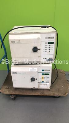 1 x Eschmann SES 2000 Autoclave and 1 x Eschmann SES Little Sister 3 Autoclave (Both Power Up-Skate Not Included-1 x Powers Up with Error 8-See Photos)