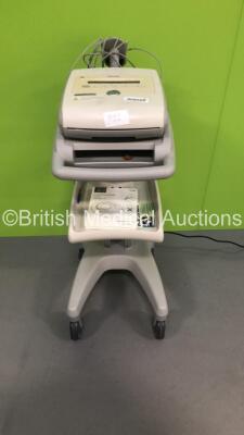 Philips PageWriter Trim I ECG Machine on Stand with 1 x 10-Lead ECG Lead (Powers Up) * Asset No FS 0084087 *