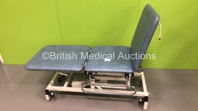 Huntleigh 3-Way Patient Examination Couch (Unable to Test Due to Cut Power Supply)