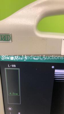 BARD Site Rite 5 Vascular Access/Ultrasound System Ref 9763000 Version 1.7 with 1 x Transducer/Probe on Stand (Powers Up) * SN DYUL8009* - 3