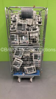 Cage of Approx 40 x Baxter Colleague Infusion Pumps (Cage Not Included) *S/N NA*