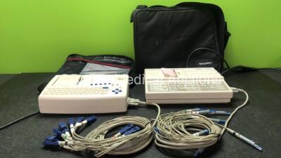 Job Lot Including 1 x Seca CT800i ECG Machine with 1 x 10 Lead ECG Lead and 1 x Seca CT3000i ECG Machine with 1 x 10 Lead ECG Lead (Both Power Up) * SN 41836, 86269*