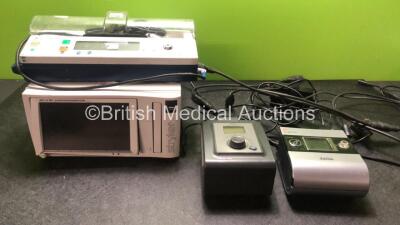 Mixed Lot Including 1 x Stryker SDC Ultra HD Information Management System - HDD Removed (Powers Up with Blank Screen and Some Casing Damage - See Photo) 1 x Cardinal Health IVAC PCAM Infusion Pump (Powers Up with Blank Display Screen-See Photo) 1 x ResMe