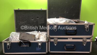 3 x Transport Cases Including Various Surgical Instruments and Accessories