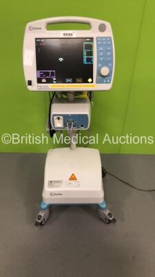 Invivo Precess Patient Monitor Model 3160 on Stand with Cables and Accessories (Powers Up) * SN US10500089 * * Mfd 2011 *