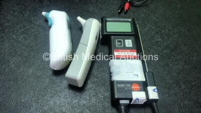 Mixed Lot Including 1 x Farnell Instruments Stabilised Power Supply (Powers Up) 1 x DeVilbiss Suction Unit with 1 x AC Power Supply in Carry Bag (Powers Up) 1 x RS Testo 110 Temperature Testing Unit (Powers Up) 1 x Braun ThermoScan Thermometer (Untested D - 8