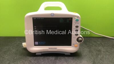 GE Dash 3000 Patient Monitor Including ECG, CO2, NBP, BP1, BP2, SpO2, Temp/CO Options (Powers Up with Missing Tag-See Photo) *SN AAB04325963GA*