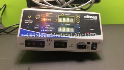 Ellman Surgitron Dual EMC 90 Electrosurgical Diathermy Unit with Footswitch (Powers Up, Missing Foot) - 2