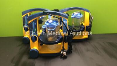 3 x Laerdal Suction Units with Serres Cups (All Power Up)