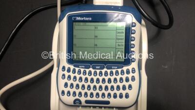 2 x Mortara ELI 10 Handheld ECG Machines with 10 Lead ECG Leads and Docking Stations in Cases (Both Power Up) - 3