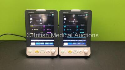 2 x Mindray VS-900 Vital Signs Monitors (Both Power Up)