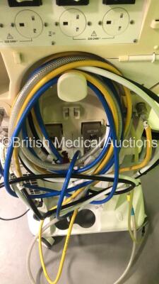 Datex-Ohmeda Aespire Anaesthesia Machine with Datex-Ohmeda 7900 SmartVent Software Version 4.8 with Hoses (Powers Up - Damage to Machine - Missing Bellows Casing - See Pictures) *S/N ANCL00934* - 10