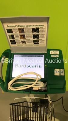 BARDScan II Bladder Scanner Software Version 1.0.5 Build 9E with 1 x Transducer / Probe on Stand (Powers Up) *S/N 508301* - 2