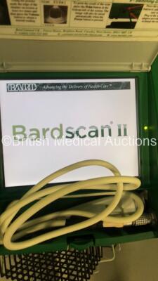 BARDScan II Bladder Scanner Software Version 1.0.5 Build 9E with 1 x Transducer / Probe on Stand (Powers Up) *S/N 508301* - 3