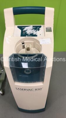 1 x Walker Filtration Laservac 850 Smoke Evacuator and 1 x BIRD Mark 7a Respirator on Stand with Hose - 3