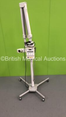 Belmont Dental X-Ray Head Model 096-H *Mfd 02/2002* on Stand with Belmont Belray X-Ray Timer with Finger Trigger Model 096-C *Mfd 02/2002* (Unable to Power Test Due to 3 Pin Plug - See Pictures) *S/N B02300*