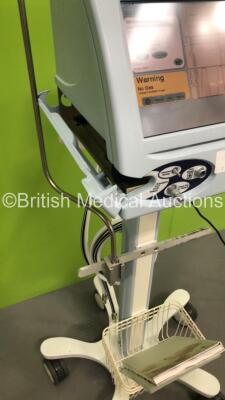 SLE 5000 Infant Ventilator TTV Plus Software Version 5.0 on Stand with Hoses (Powers Up) * S/N 54008 * * Mfd 2009 * - 9