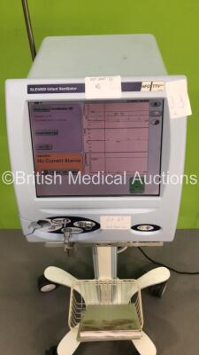 SLE 5000 Infant Ventilator TTV Plus Software Version 5.0 on Stand with Hoses (Powers Up) * S/N 54008 * * Mfd 2009 * - 18