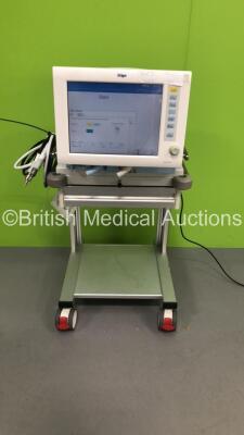 Drager Evita XL Ventilator with Hoses (Powers Up - Damaged Screen - Touch Screen Not Working) *S/N ASDF-0310* **Mfd 2012**