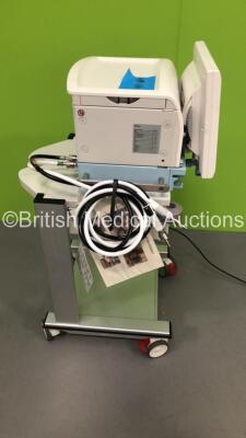 Drager Evita XL Ventilator with Hoses (Powers Up - Damaged Screen - Touch Screen Not Working) *S/N ASDF-0310* **Mfd 2012** - 8