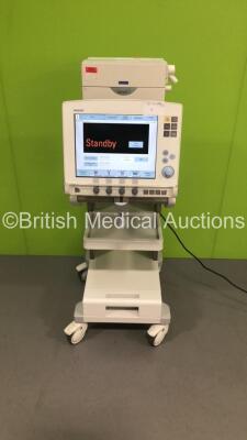 Maquet Servo-i Ventilator Model No 06487800 System Version 8.0 System Software Version 8.00.01 / Total Operating Hours 65811 with Hoses (Powers Up)