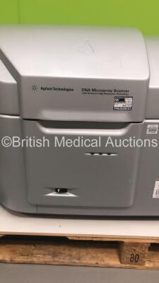 Agilent Technologies DNA Microarray Scanner with High Resolution Technology (Powers Up) *S/N 151615* **Pallet** ***FM-21-436*** - 2