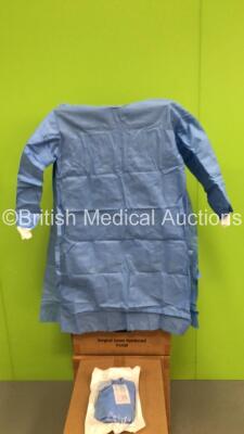 200 x YADU Medical Surgical Gowns Reinforced X Large (4 x Boxes of 50) * Stock Photo Taken * - 4