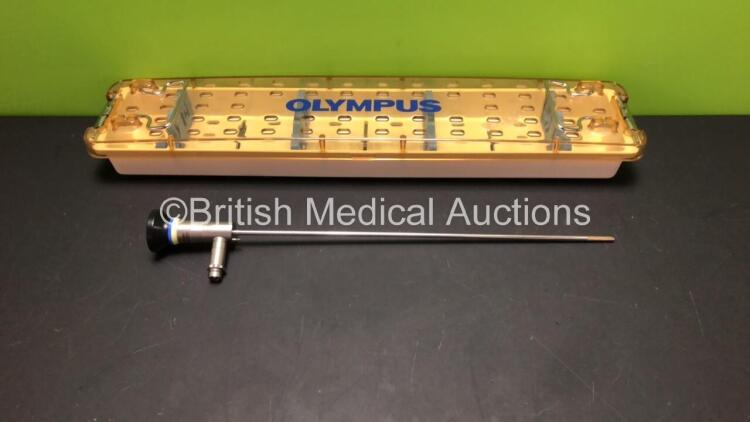 Olympus A1933A 70 Degree 4mm Autoclavable Cystoscope-Endoscope (Clear Vision) with Olympus Sterilisation Tray