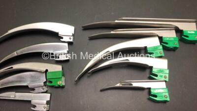 3 x Laryngoscopes with 15 Blades - 3