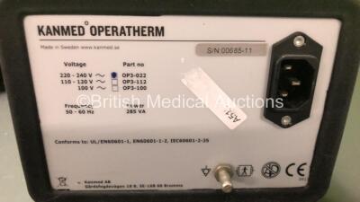 Kanmed Operatherm Patient Warming Module with Heating Pad (Powers Up) - 4