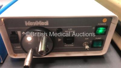 Mixed Lot Including 1 x KeyMed Keylight 150 Light Source Unit, 1 x Richard Wolf 2133 Endoscope Warmer (Both Power Up) and 3 x Medtronic MyCareLink Monitors - 3