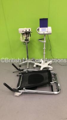 Mixed Lot Including 1 x Welch Allyn Otoscope/Ophthalmoscope on Stand,1 x Urodyn + Flowmeter on Stand and 1 x Ab Relaxer - 2