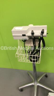 Mixed Lot Including 1 x Welch Allyn Otoscope/Ophthalmoscope on Stand,1 x Urodyn + Flowmeter on Stand and 1 x Ab Relaxer - 4