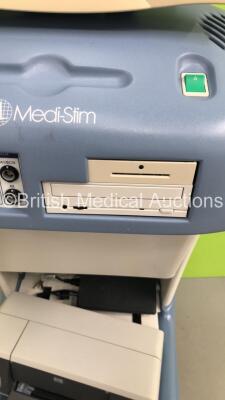 Medistim VeriQ Cardiac Simulator on Stand with Printer and Monitor (HDD Removed) - 4