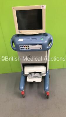 Medistim VeriQ Cardiac Simulator on Stand with Printer and Monitor (HDD Removed)