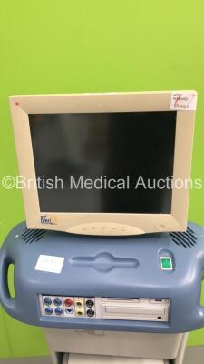 Medistim VeriQ Cardiac Simulator on Stand with Printer and Monitor (HDD Removed) - 3