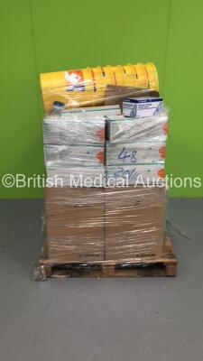 Pallet of Consumables Including Omnifix 5ml Syringes, Sharpsguard Bins and Terumo Syringes without Needle (Out of Date)