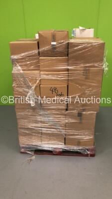 Pallet of Consumables Including Terumo Agani Needle, Oral Care Innovations White Daily Use Brushes and Mediven Struva 23 Anti Embolism Stockings